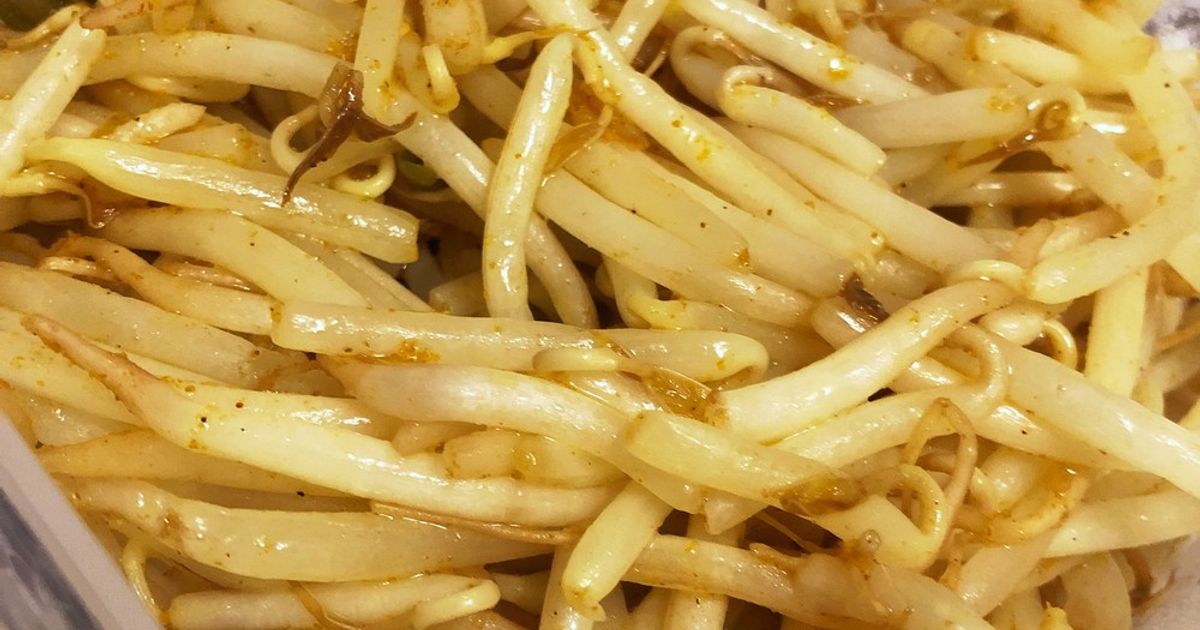 無限もやし＊カレーマヨで減塩（うま塩） by 別府市 【クックパッド