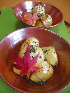 里芋の黒糖大学芋-レシピのメイン写真