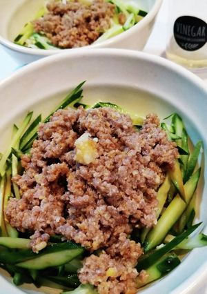 じゃじゃ麺☆冷凍保存、時短で便利！-レシピのメイン写真