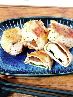 椎茸と青じその肉巻き♪-レシピのメイン写真