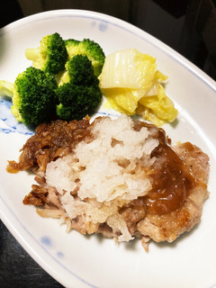 豚こま肉で♫今日は和風ステーキ(もどき)-レシピのメイン写真