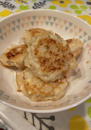 胸ひき肉と豆腐ともやしと大葉のつくね-レシピのメイン写真
