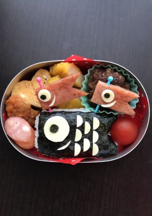 こどもの日★こいのぼり★デコ弁★キャラ弁-レシピのメイン写真