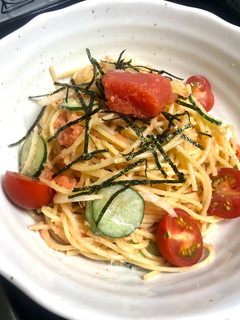 明太マヨのスパゲティ-レシピのメイン写真
