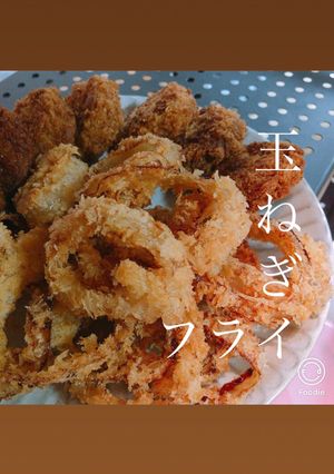 バッター液で簡単！サックサク玉ねぎフライ-レシピのメイン写真