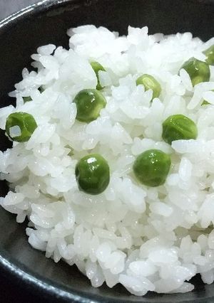 グリンピースご飯-レシピのメイン写真