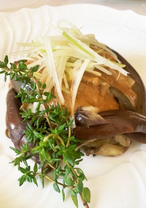 茄子の胡麻ソース-レシピのメイン写真