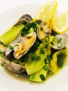 春キャベツとアサリの酒蒸し☆-レシピのメイン写真