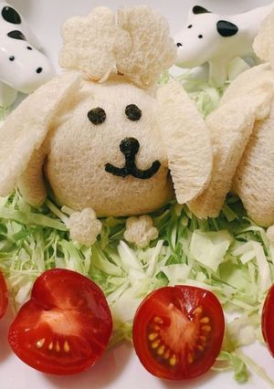 食パンdeプードル-レシピのメイン写真