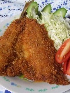 大きなアジフライ-レシピのメイン写真