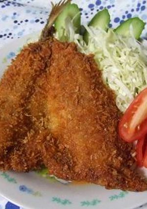 大きなアジフライ-レシピのメイン写真