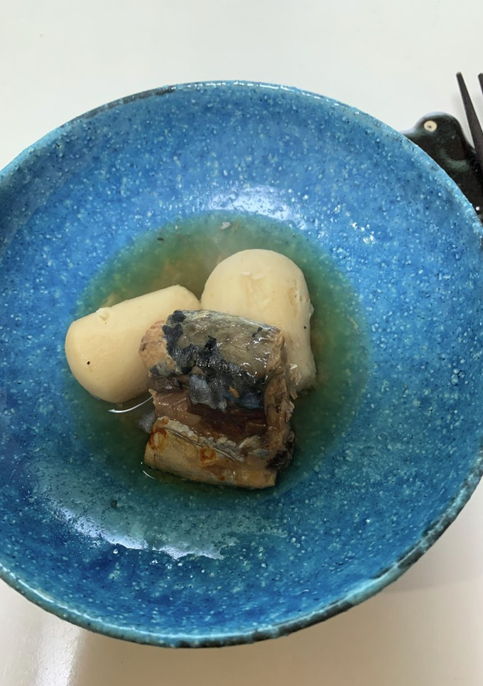 冷凍里芋と鯖缶の煮物（パナ電圧又は炊飯器-レシピのメイン写真