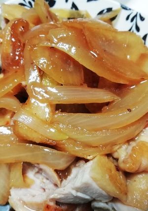 たまねぎも主役！最高照り焼きチキン-レシピのメイン写真