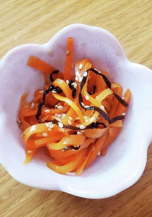 人参の塩こんぶ和え-レシピのメイン写真