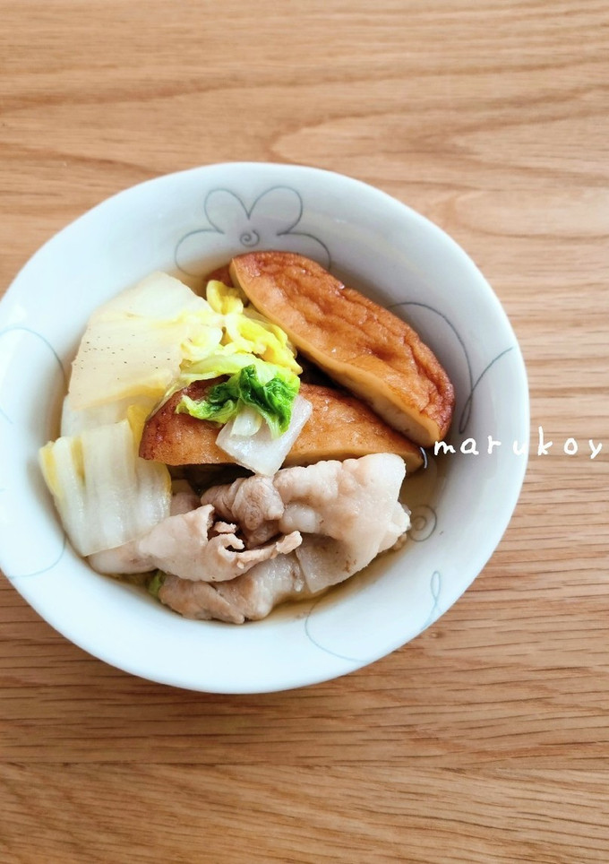 簡単 豚バラと白菜のうま煮-レシピのメイン写真