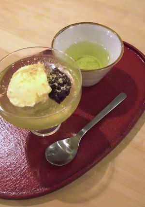 緑茶ゼリー-レシピのメイン写真