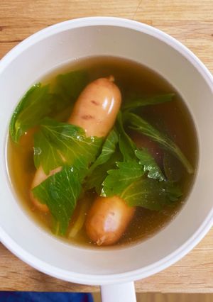 材料3つ洗い物1つ！簡単すぎるスープ-レシピのメイン写真