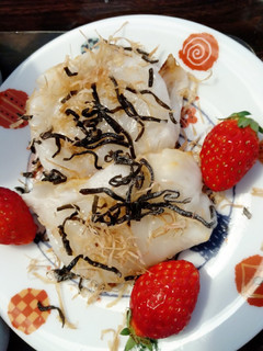 塩昆布と切りイカの焼き餅ふわりん-レシピのメイン写真