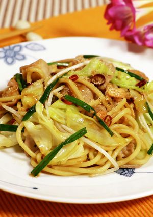 ホルモン焼きそば☆-レシピのメイン写真