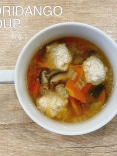 食べるスープ『鶏だんごスープ』-レシピのメイン写真