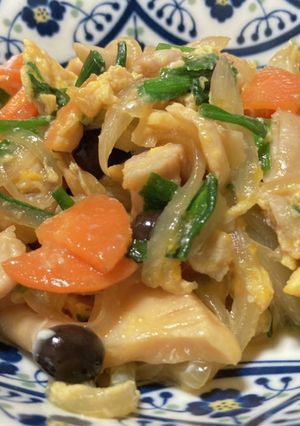 親子煮-レシピのメイン写真