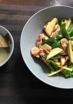 じゃがいもとピーマンの豚肉炒め-レシピのメイン写真