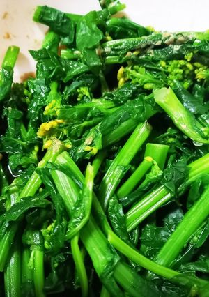 エグ味なし！菜の花の胡麻和え-レシピのメイン写真
