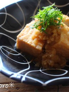m厚揚げのみぞれ煮-レシピのメイン写真