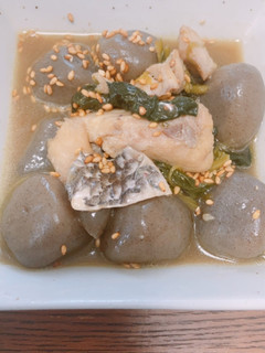白身魚とこんにゃくのすっぱ煮-レシピのメイン写真