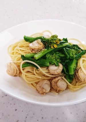 美味しい☆菜の花のパスタ♪-レシピのメイン写真