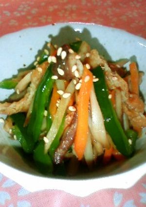 お弁当でもおかずでもごぼう丼でも-レシピのメイン写真