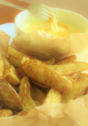 新じゃがフライ カレー塩 半熟卵×チーズ-レシピのメイン写真