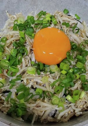 しらすユッケ-レシピのメイン写真