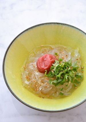 梅シソところてん-レシピのメイン写真
