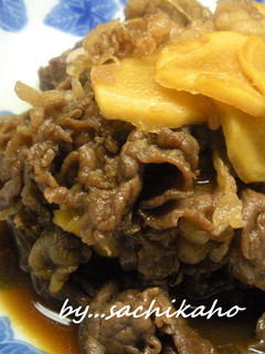 3分で❤牛肉のしょうが煮-レシピのメイン写真