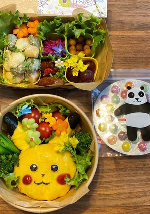 保育園のお弁当(2021.3)-レシピのメイン写真