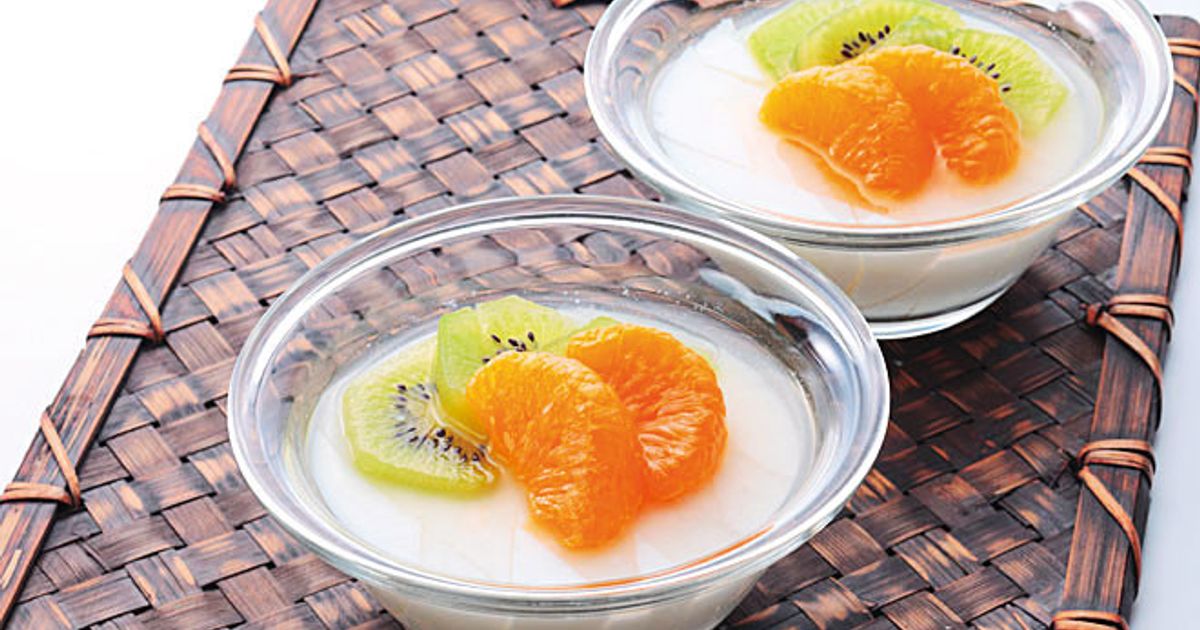 杏仁豆腐 by コープこうべ 【クックパッド】 簡単おいしいみんなの