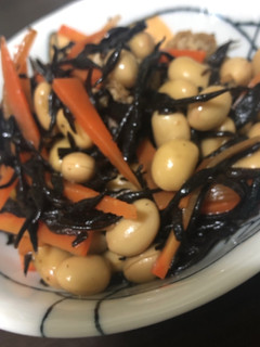 大豆とひじきの煮物-レシピのメイン写真