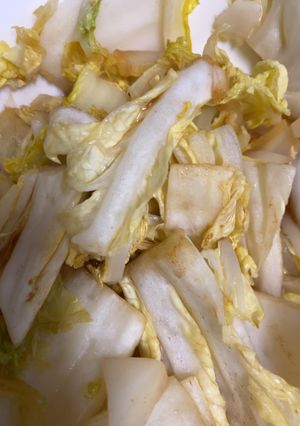 レンジで簡単！白菜の蒸し煮-レシピのメイン写真
