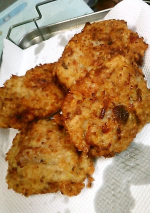 時短、レトルトおかずのかき揚げ-レシピのメイン写真