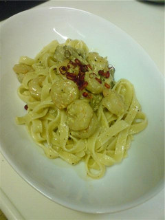 海老と舞茸のクリームパスタ♪-レシピのメイン写真