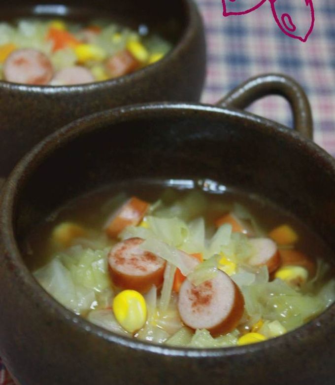 ◆野菜たっぷりキャベツ no スープ◆-レシピのメイン写真