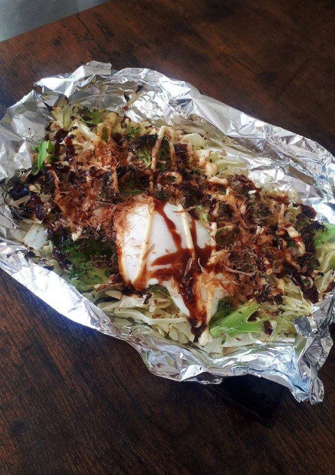 ヘルシー簡単！お好み焼き風！-レシピのメイン写真