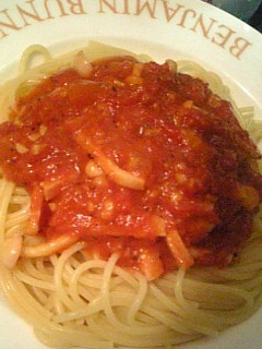 トマトとベーコンのパスタ-レシピのメイン写真