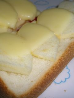 りんごチーズトースト-レシピのメイン写真