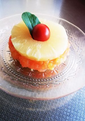 にんじんとパイナップルのゼリー-レシピのメイン写真
