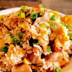 簡単！レタスと豚肉のチャーハン-レシピのメイン写真