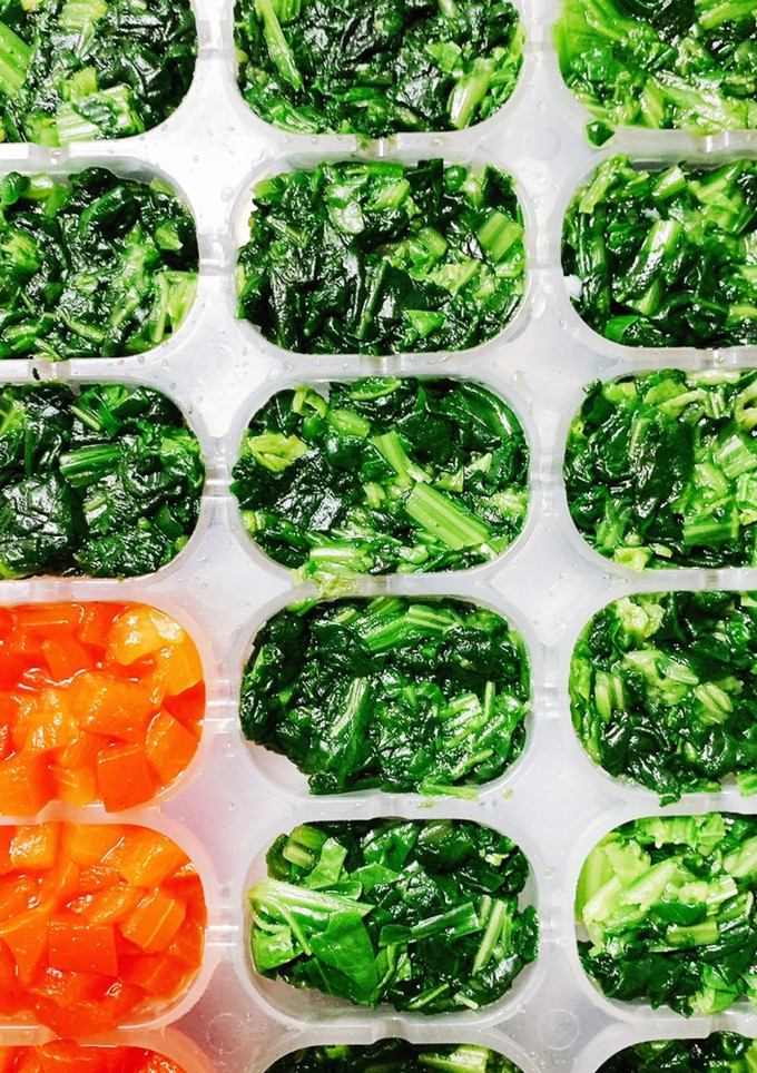 離乳食　ほうれん草　冷凍保存-レシピのメイン写真