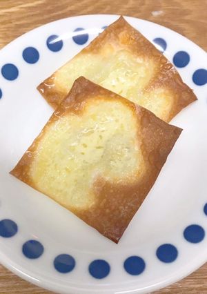 シュウマイの皮で☆カリカリチーズ-レシピのメイン写真