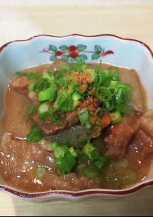 スジコンの土手焼きです。-レシピのメイン写真